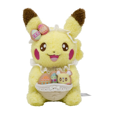 Pikachu Pokemon Yum Yum Easter Plush