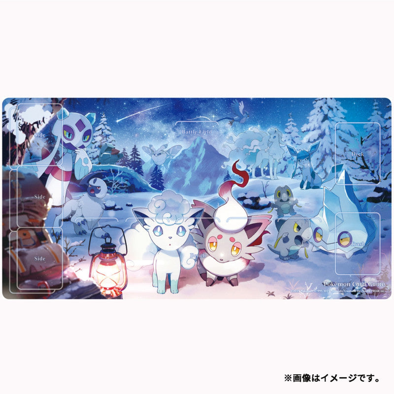 Snowy Gathering Rubber Playmat