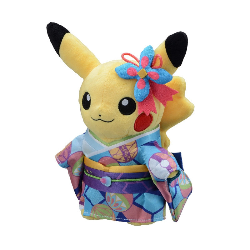Pikachu Kaga Kimono Pikachu Plush Pokemon Center Kanazawa