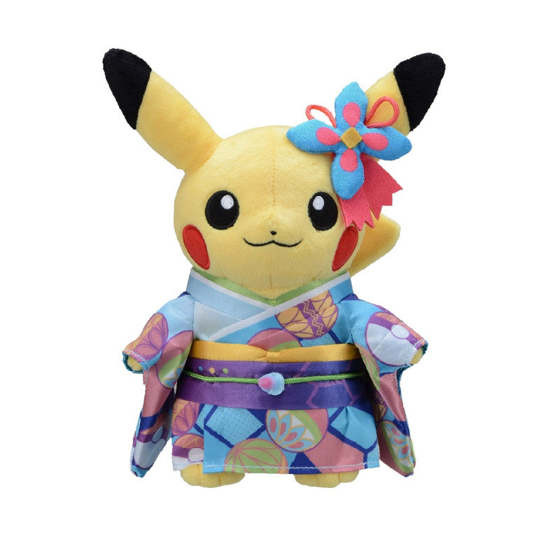 Pikachu Kaga Kimono Pikachu Plush Pokemon Center Kanazawa