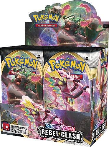 Pokemon Sword & Shield Rebel Clash Booster Box