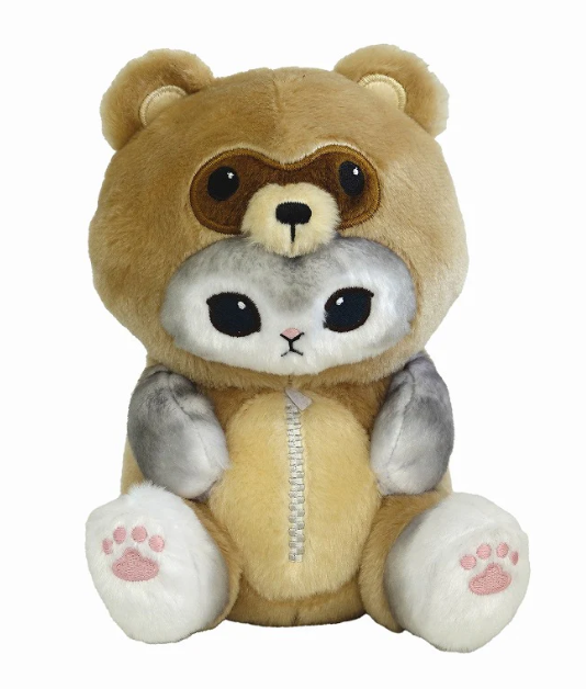 Mofusand Tanuki Gray Cat Potetama Plush
