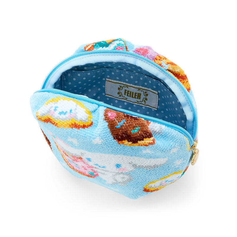 Sanrio X Feiler Shell Pouch CInnamoroll