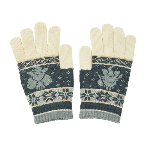 Snowy Gathering Gloves (L)