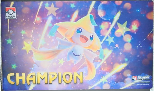 Pokémon Jirachi League Cup Champion Playmat