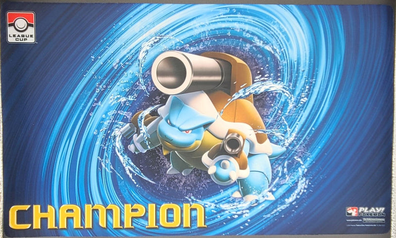 Pokémon Blastoise League Cup Champion Playmat