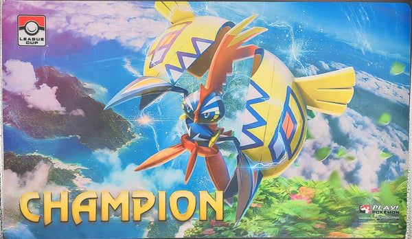 Pokémon Tapu Koko League Cup Champion Playmat