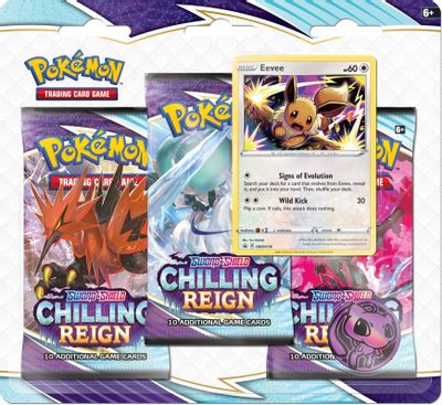 Chilling Reign 3 Pack Blister [Eevee]
