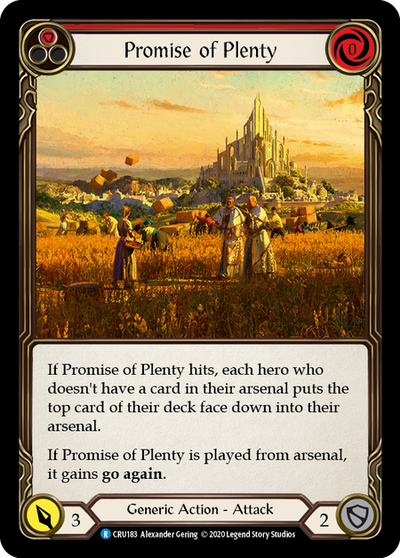 Promise of Plenty (Red)