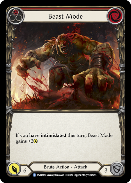 Beast Mode (Red) (RVD)