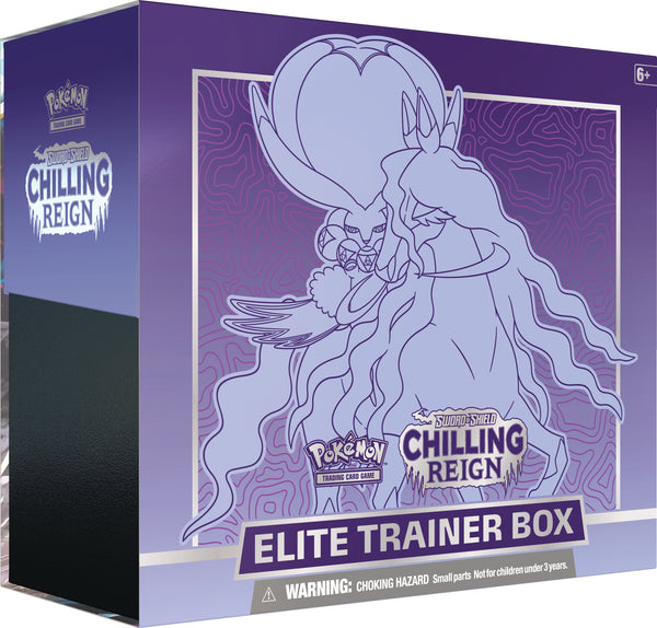 Chilling Reign: Elite Trainer Box, Shadow Rider Calyrex
