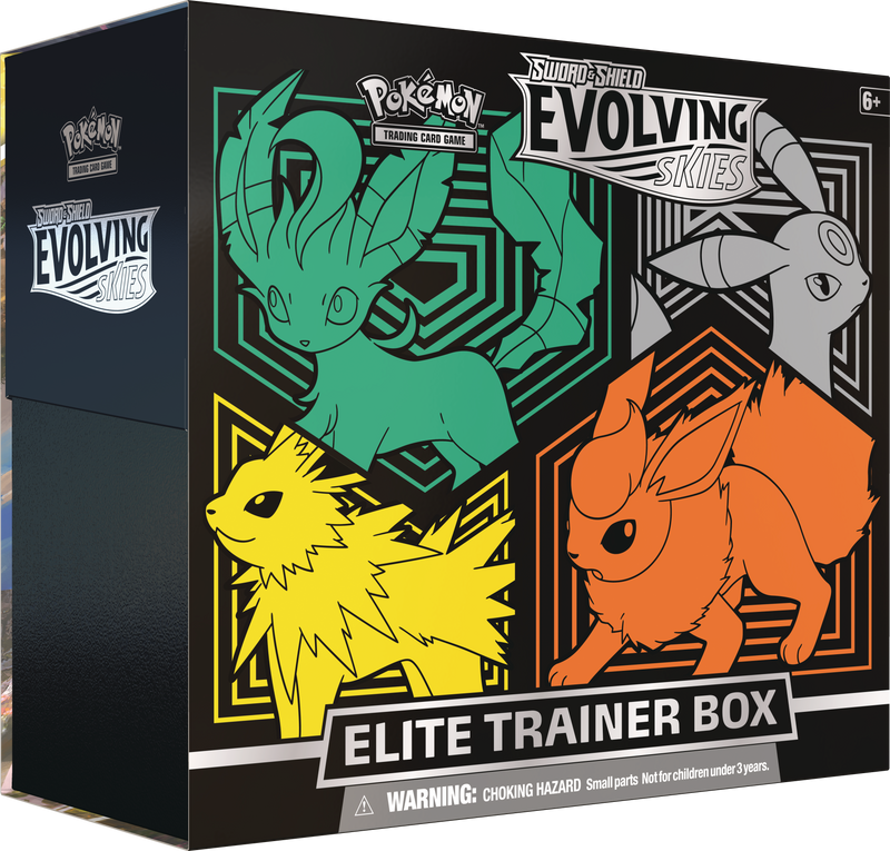 Evolving Skies: Elite Trainer Box, [Leafeon, Umbreon, Jolteon, Flareon]