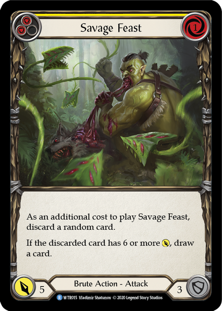 Savage Feast (Yellow)