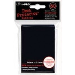 Ultra Pro Sleeves: Black Standard 50ct