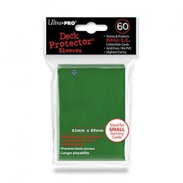 Ultra Pro Sleeves: Small Green 60 Ct