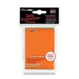 Ultra Pro Sleeves: Small Orange 60 Ct