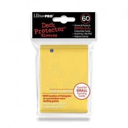 Ultra Pro Sleeves: Small Yellow 60 Ct
