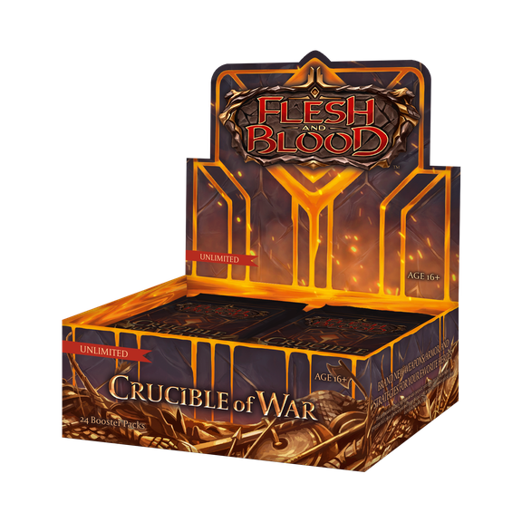 Crucible of War Unlimited Booster Box- Flesh & Blood,