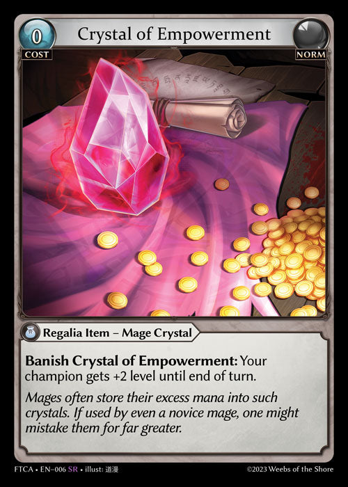 Crystal of Empowerment (FTC Quicksilver)