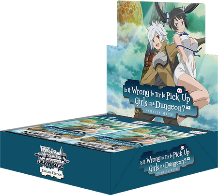 Weiss Schwarz: Is It Wrong to Try and Pick Up Girls in a Dungeon Booster Box
